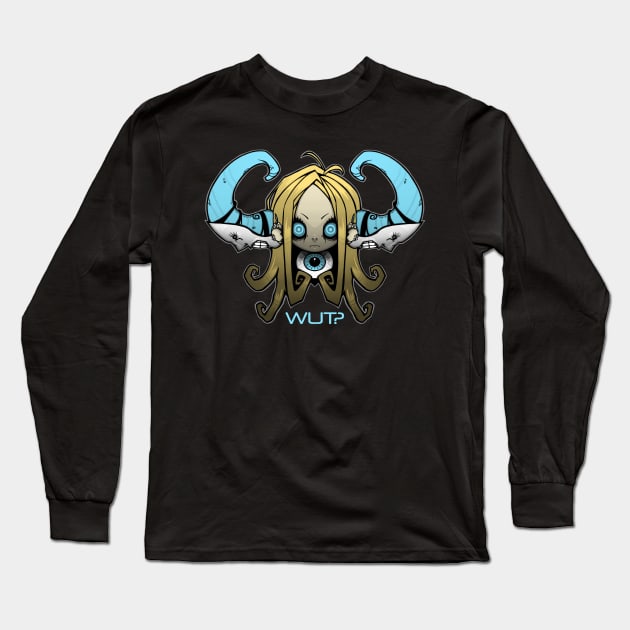 WUT? 1 Long Sleeve T-Shirt by Umbral Lunacy